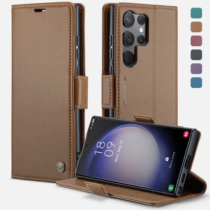 Premium Leather Phone Case – Elegant Protection for iPhone, Samsung & More.