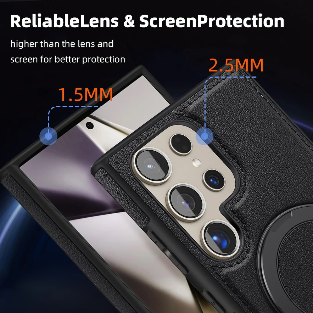 Premium Leather Phone Case – Elegant Protection for iPhone, Samsung & More.